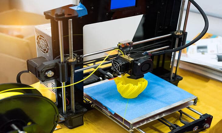 How does a 3D printer work